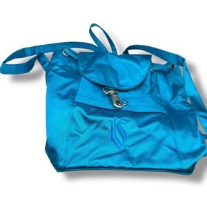 NWT Virginia Slims Vintage 1996 V Wear Metallic Blue Mini Backpack 90s Y2K